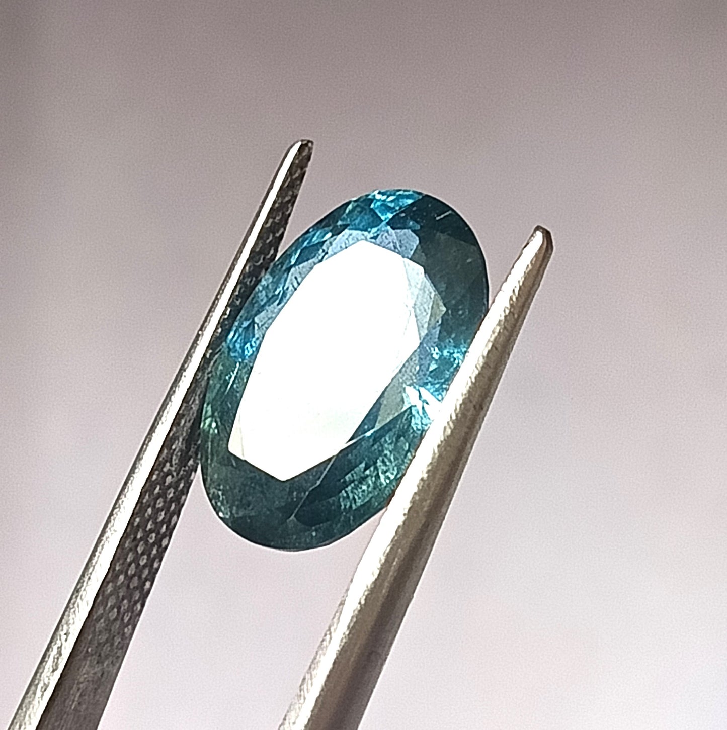 5.0 Carat 9.6X13.5X6.6 (WXLXD) Natural Oval Cut Santa Maria Aquamarine