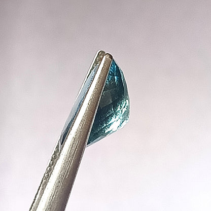 5.0 Carat 9.6X13.5X6.6 (WXLXD) Natural Oval Cut Santa Maria Aquamarine