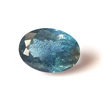 5.0 Carat 9.6X13.5X6.6 (WXLXD) Natural Oval Cut Santa Maria Aquamarine