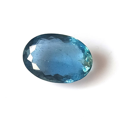 5.0 Carat 9.6X13.7X5.2 (WXLXD) Natural Oval Cut Santa Maria Aquamarine