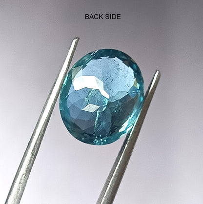 5.95 CARAT 10.8X12.9X7.5(WXLXD) NATURAL AQUAMRINE