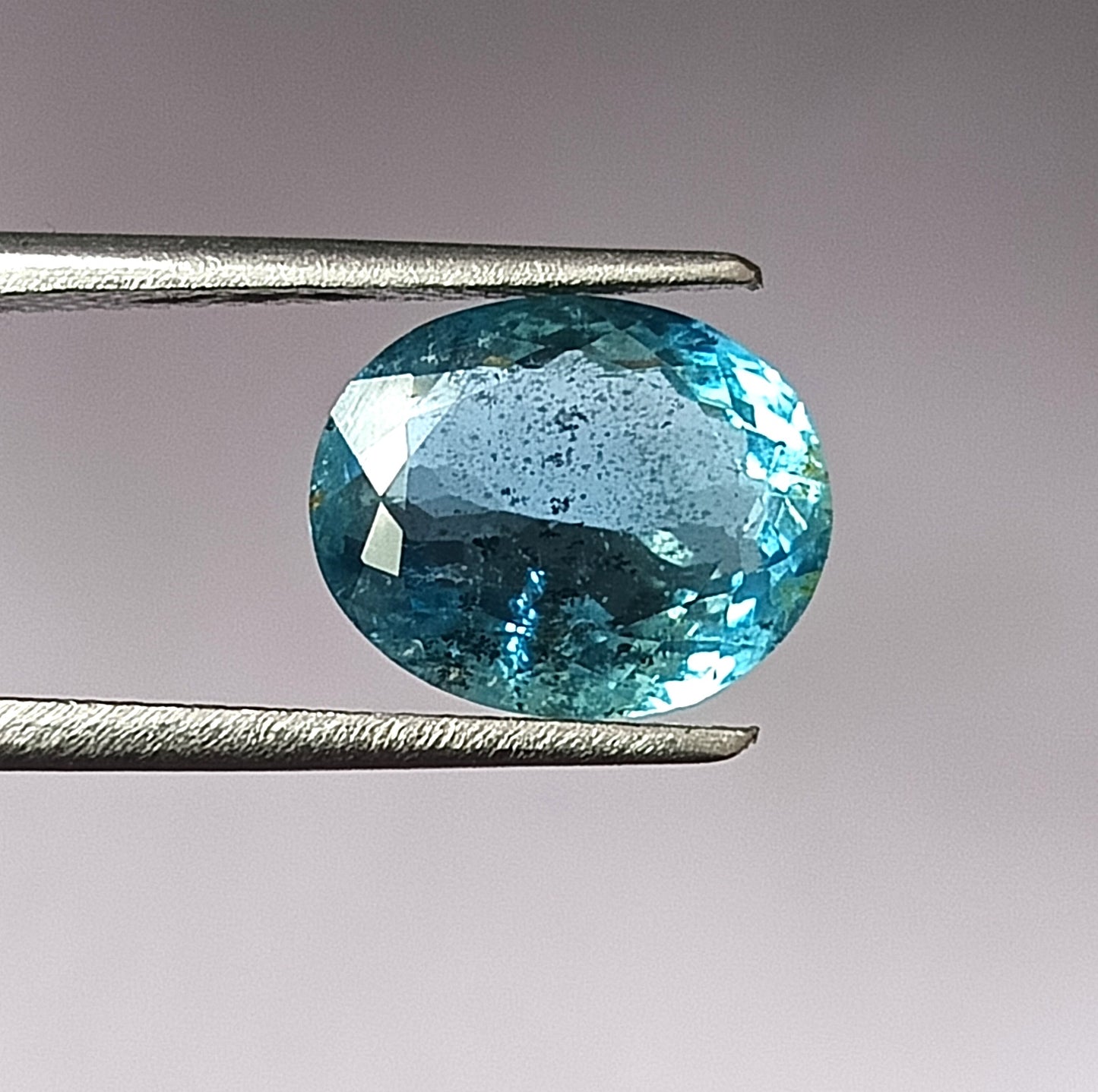 3.55 CARAT 8.7X10.7X5.6 (WXLXD) OVAL SHAPED AQUAMARINE