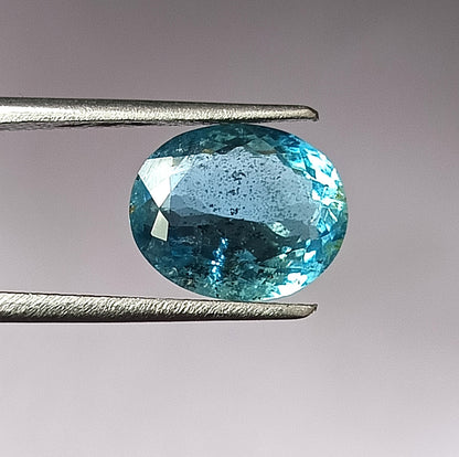 3.55 CARAT 8.7X10.7X5.6 (WXLXD) OVAL SHAPED AQUAMARINE