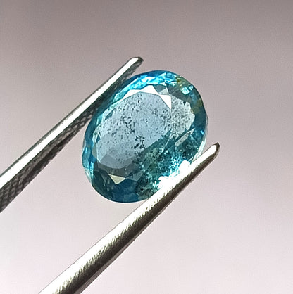3.55 CARAT 8.7X10.7X5.6 (WXLXD) OVAL SHAPED AQUAMARINE