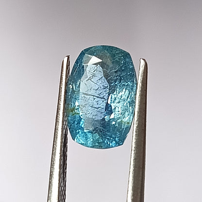 2.35 Carat 7X10X5 (WXLXD) Natural Emerald Shaped Santa Maria Aquamarine