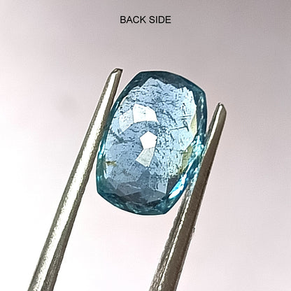 2.35 Carat 7X10X5 (WXLXD) Natural Emerald Shaped Santa Maria Aquamarine