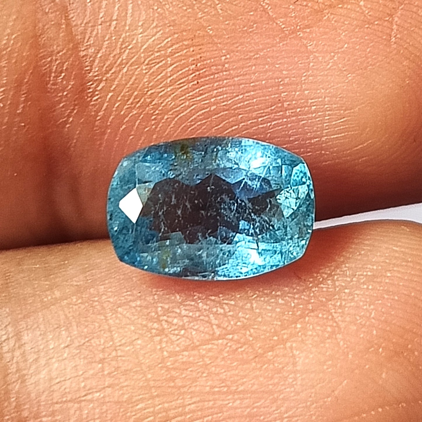 2.35 Carat 7X10X5 (WXLXD) Natural Emerald Shaped Santa Maria Aquamarine