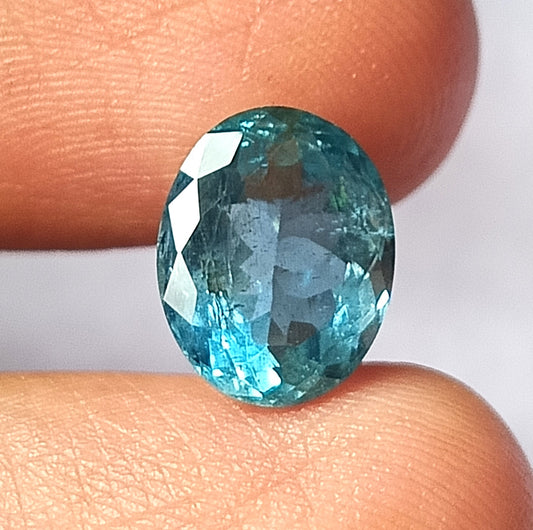 3.45 CARAT 9X11X5.9 (WXLXD) OVAL SHAPED AQUAMARINE