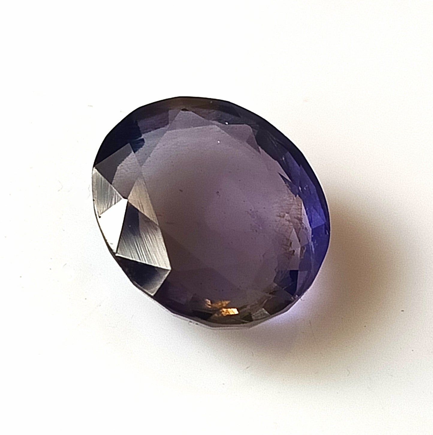 6.55 CARAT 11.2X13.6X5.7 (WXLXD) NATURAL OVAL CUT IOLITE