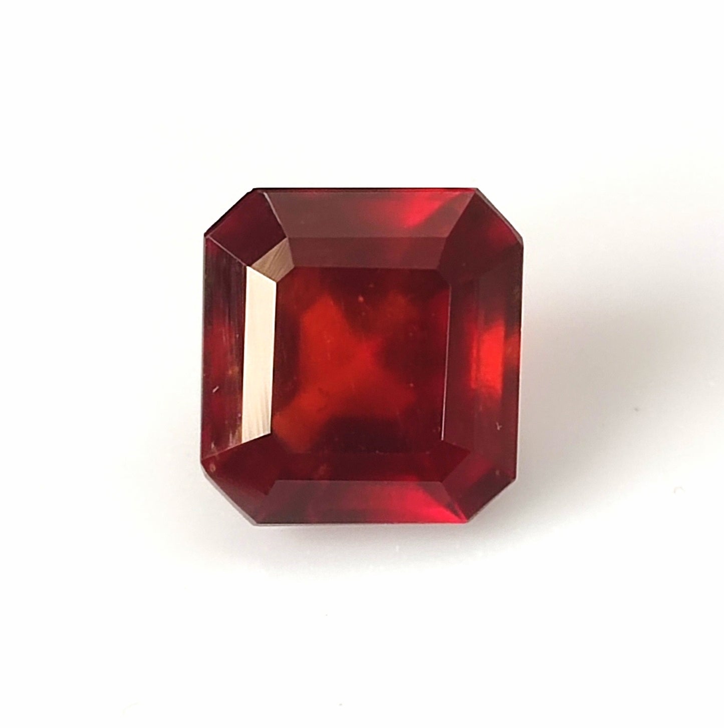6.80 Carat 10x10.7x7.1(WXLXB) Cushion cut Natural Hessonite Garnet