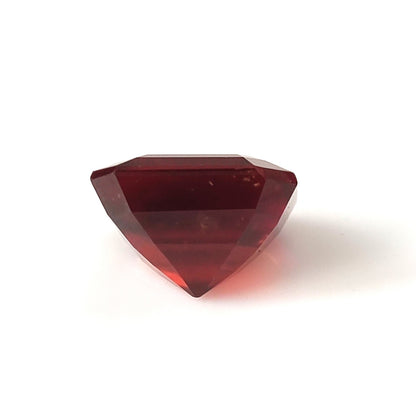 6.80 Carat 10x10.7x7.1(WXLXB) Cushion cut Natural Hessonite Garnet