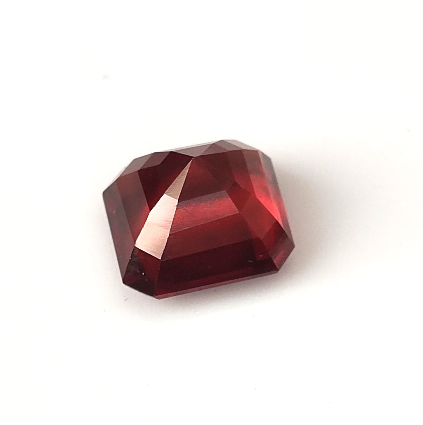 6.80 Carat 10x10.7x7.1(WXLXB) Cushion cut Natural Hessonite Garnet