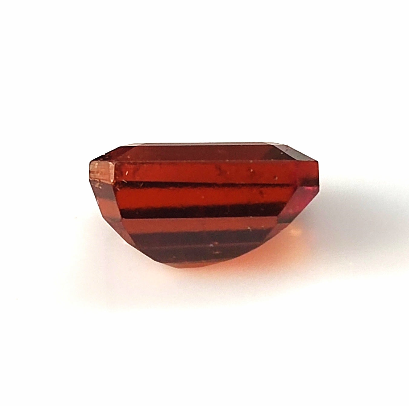 3.80 Carat 7.1X9.5X5.2 (WXLXB) Emerald cut Natural Hessonite Garnet