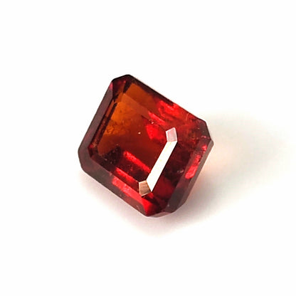 3.30 Carat 6.9X8.3X5.2 (WXLXB) Emerald cut Natural Hessonite Garnet
