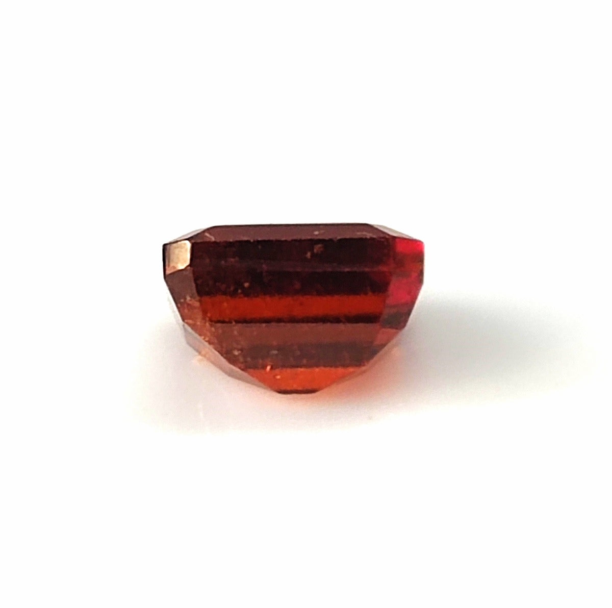 3.30 Carat 6.9X8.3X5.2 (WXLXB) Emerald cut Natural Hessonite Garnet
