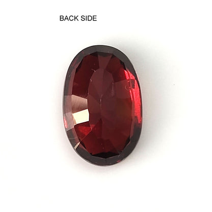 5.65 Carat 8.7X13.2X5.3 (WXLXB) Oval cut Natural Hessonite Garnet
