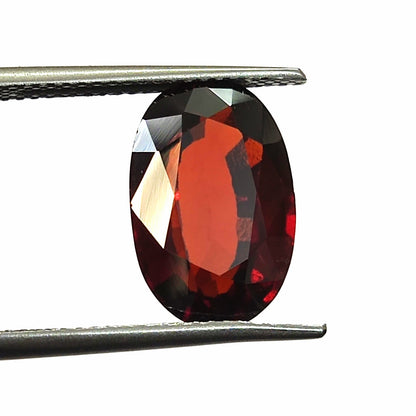 5.65 Carat 8.7X13.2X5.3 (WXLXB) Oval cut Natural Hessonite Garnet