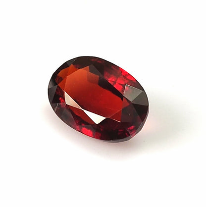 5.65 Carat 8.7X13.2X5.3 (WXLXB) Oval cut Natural Hessonite Garnet