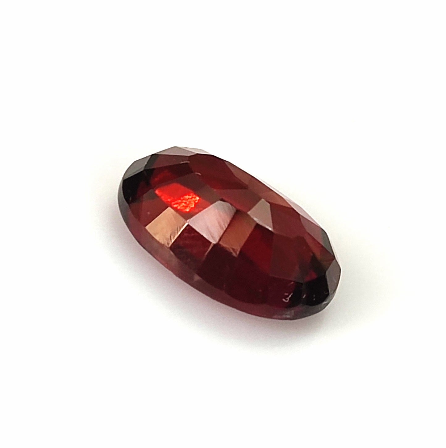 5.65 Carat 8.7X13.2X5.3 (WXLXB) Oval cut Natural Hessonite Garnet