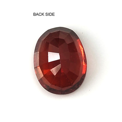 4.20 Carat 8.6X11X5 (WXLXB) Oval cut Natural Hessonite Garnet