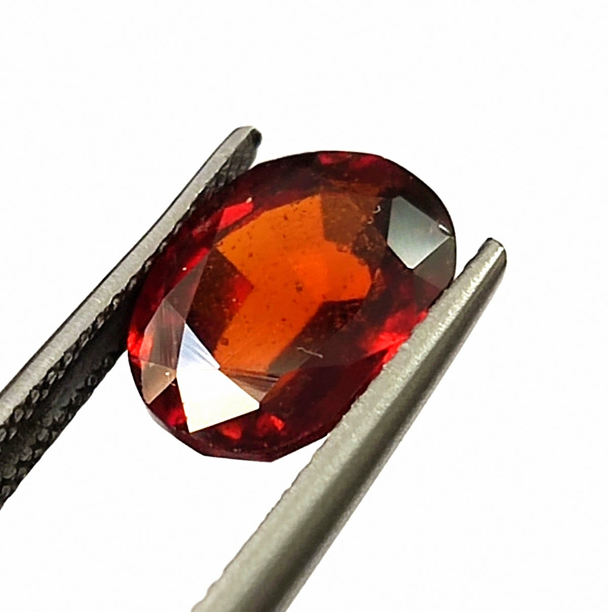 4.20 Carat 8.6X11X5 (WXLXB) Oval cut Natural Hessonite Garnet