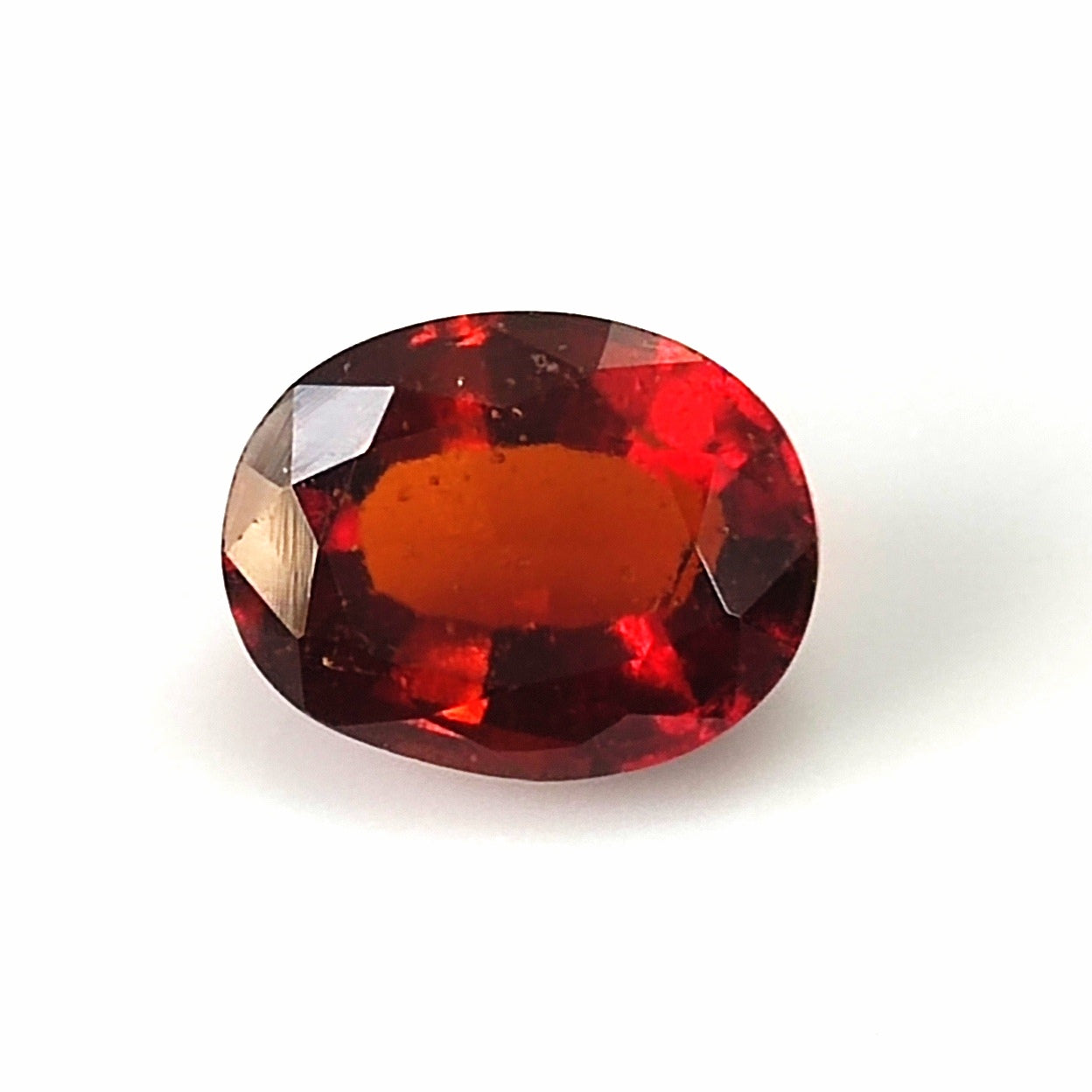 4.20 Carat 8.6X11X5 (WXLXB) Oval cut Natural Hessonite Garnet