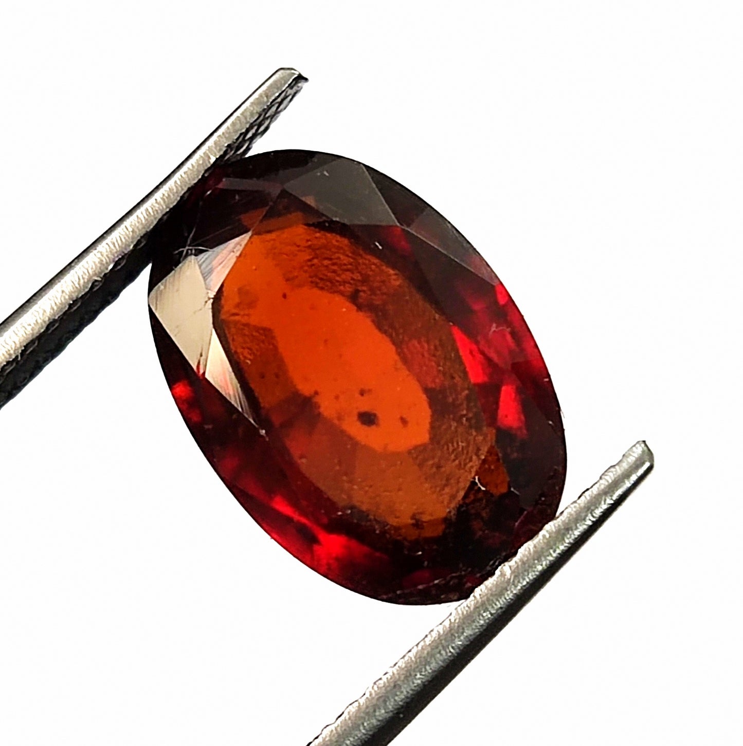 6.0 Carat 9X13X5.3 (WXLXB) Oval cut Natural Hessonite Garnet