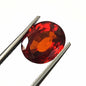 4.85 Carat 9.4X10.9X5.5 (WXLXB) Oval cut Natural Hessonite Garnet