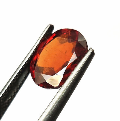 4.85 Carat 9.4X10.9X5.5 (WXLXB) Oval cut Natural Hessonite Garnet