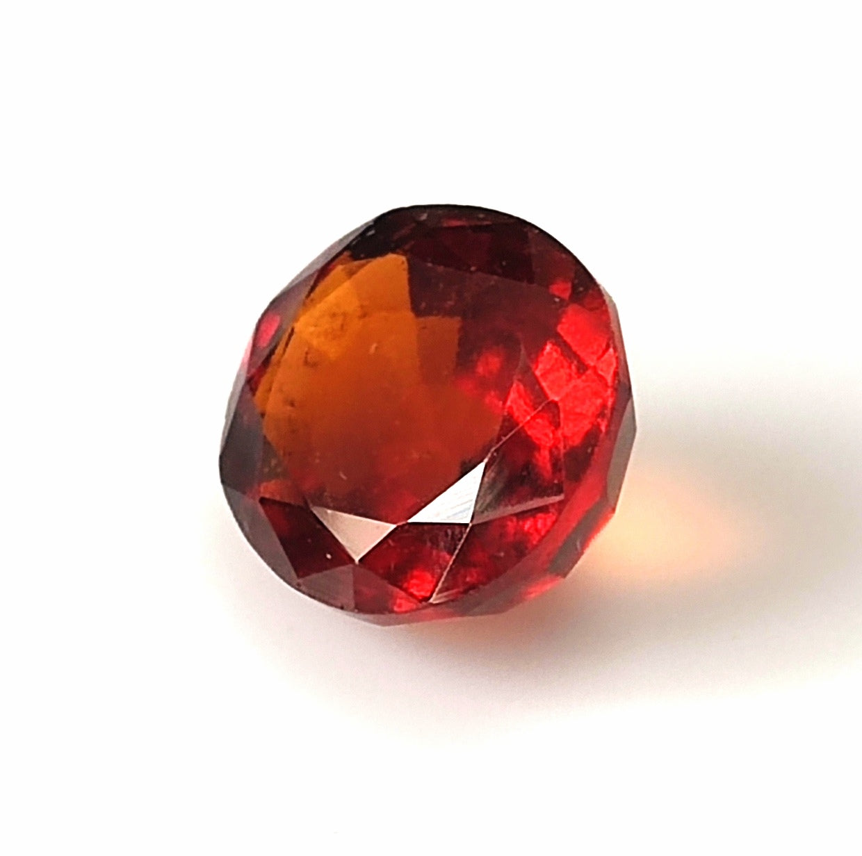 4.85 Carat 9.4X10.9X5.5 (WXLXB) Oval cut Natural Hessonite Garnet