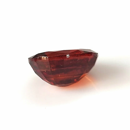 4.85 Carat 9.4X10.9X5.5 (WXLXB) Oval cut Natural Hessonite Garnet