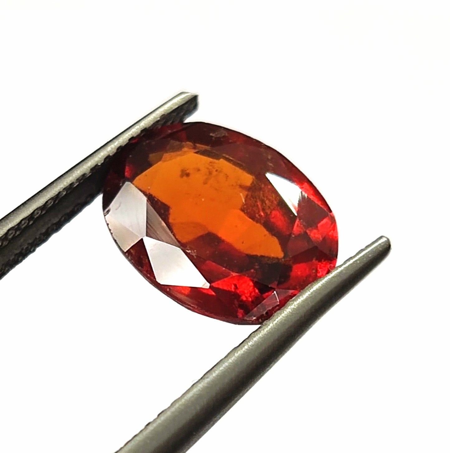 4.10 Carat 8.8X11.6X4.6 (WXLXB) Oval cut Natural Hessonite Garnet