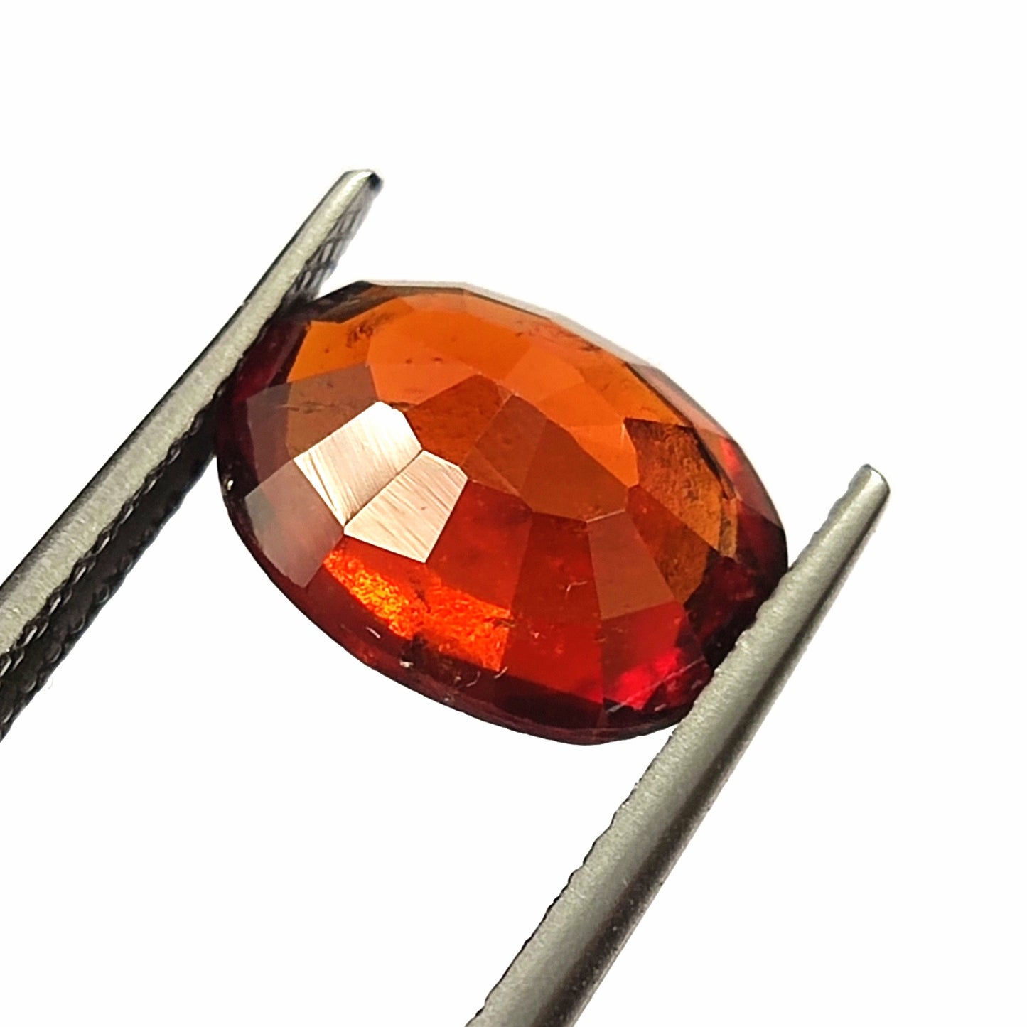 4.10 Carat 8.8X11.6X4.6 (WXLXB) Oval cut Natural Hessonite Garnet