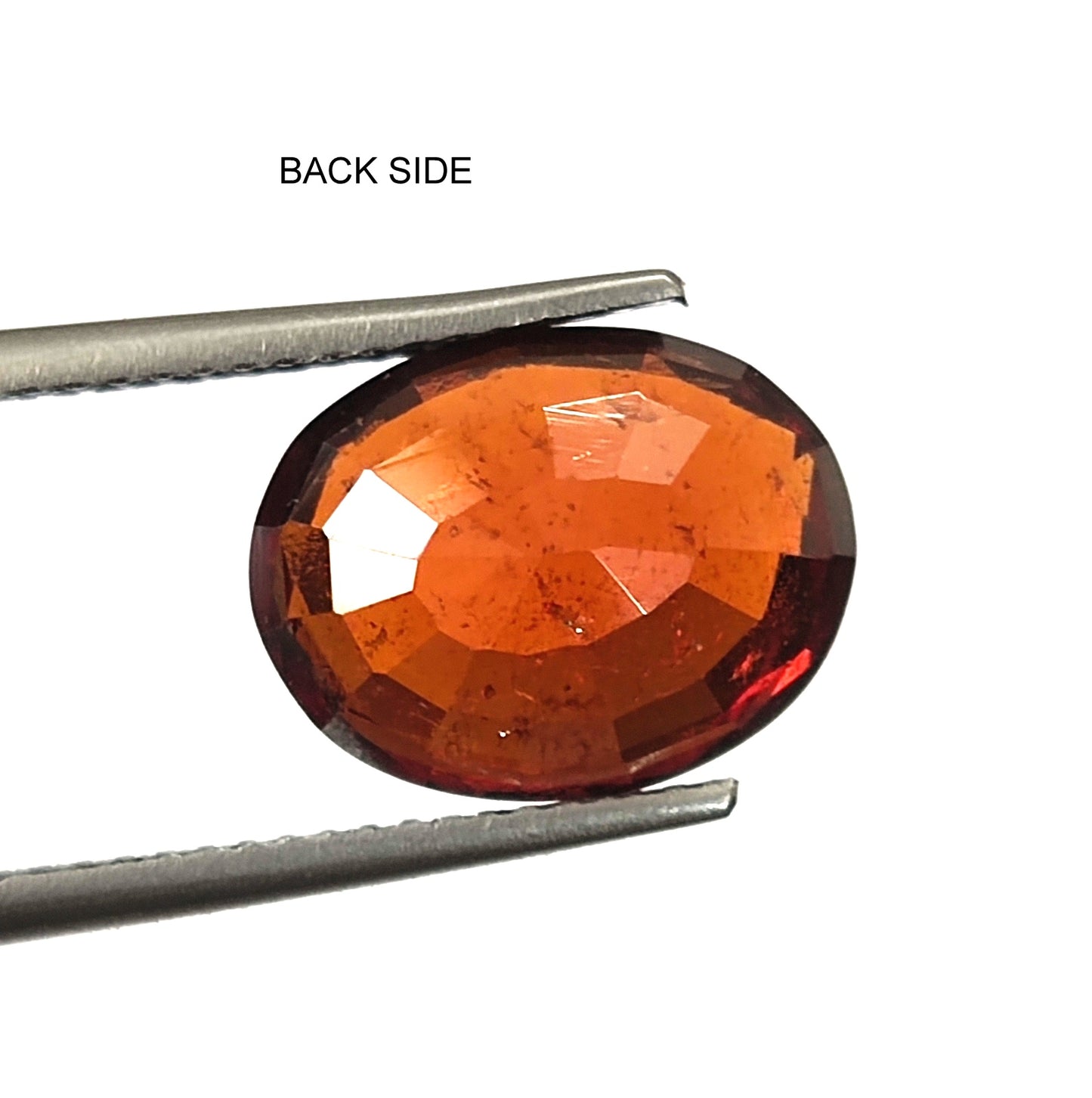 4.90 Carat 9X11.6X4.7 (WXLXB) Oval cut Natural Hessonite Garnet