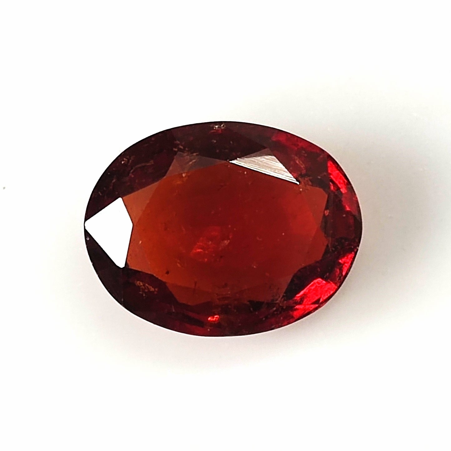 4.90 Carat 9X11.6X4.7 (WXLXB) Oval cut Natural Hessonite Garnet