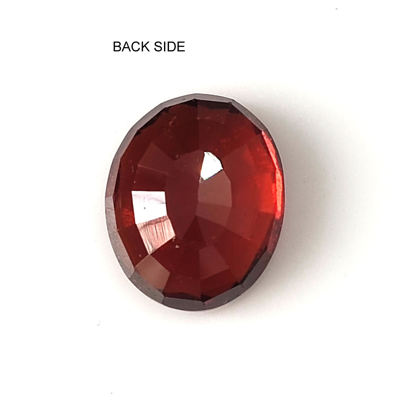 4.75 CARAT 9X11X4.4 (WXLXB) NATURAL OVAL CUT HESSONITE GARNET