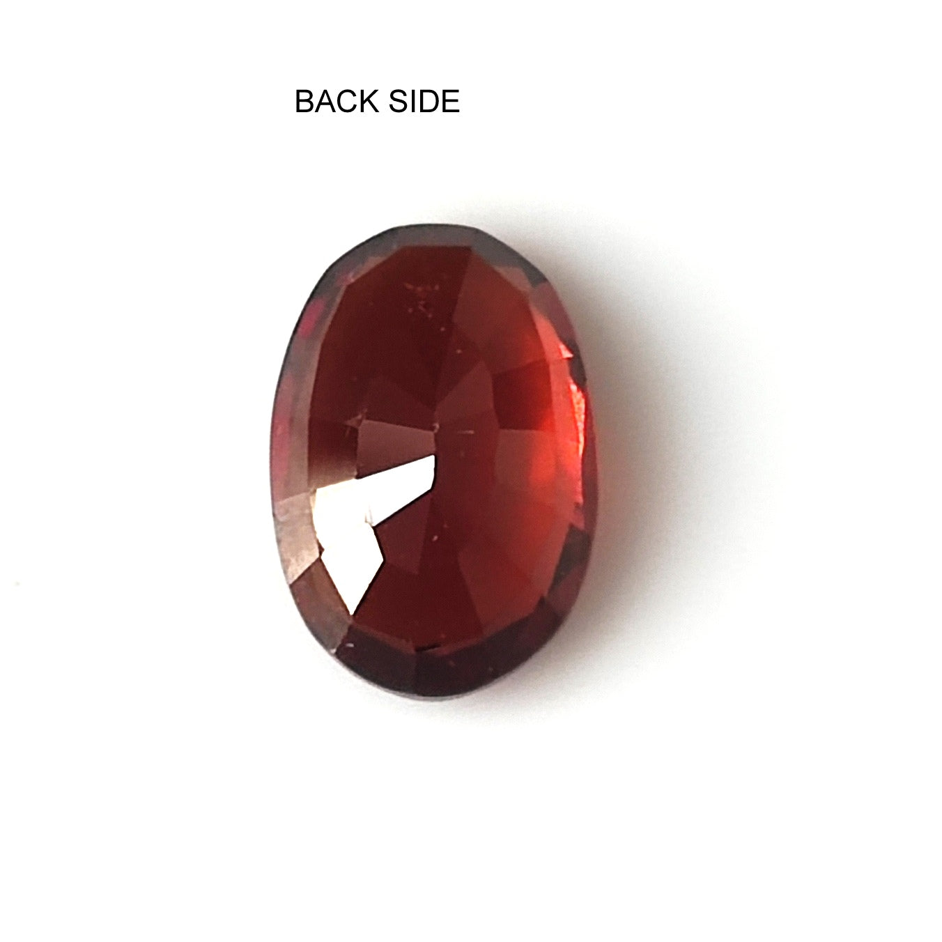 3.80 CARAT 8X12X4.3 (WXLXB) NATURAL OVAL CUT HESSONITE GARNET
