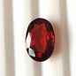 3.80 CARAT 8X12X4.3 (WXLXB) NATURAL OVAL CUT HESSONITE GARNET