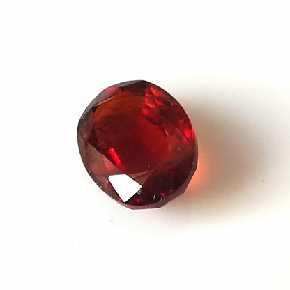 3.30 CARAT 8X10.5X4.7 (WXLXB) NATURAL OVAL CUT HESSONITE GARNET