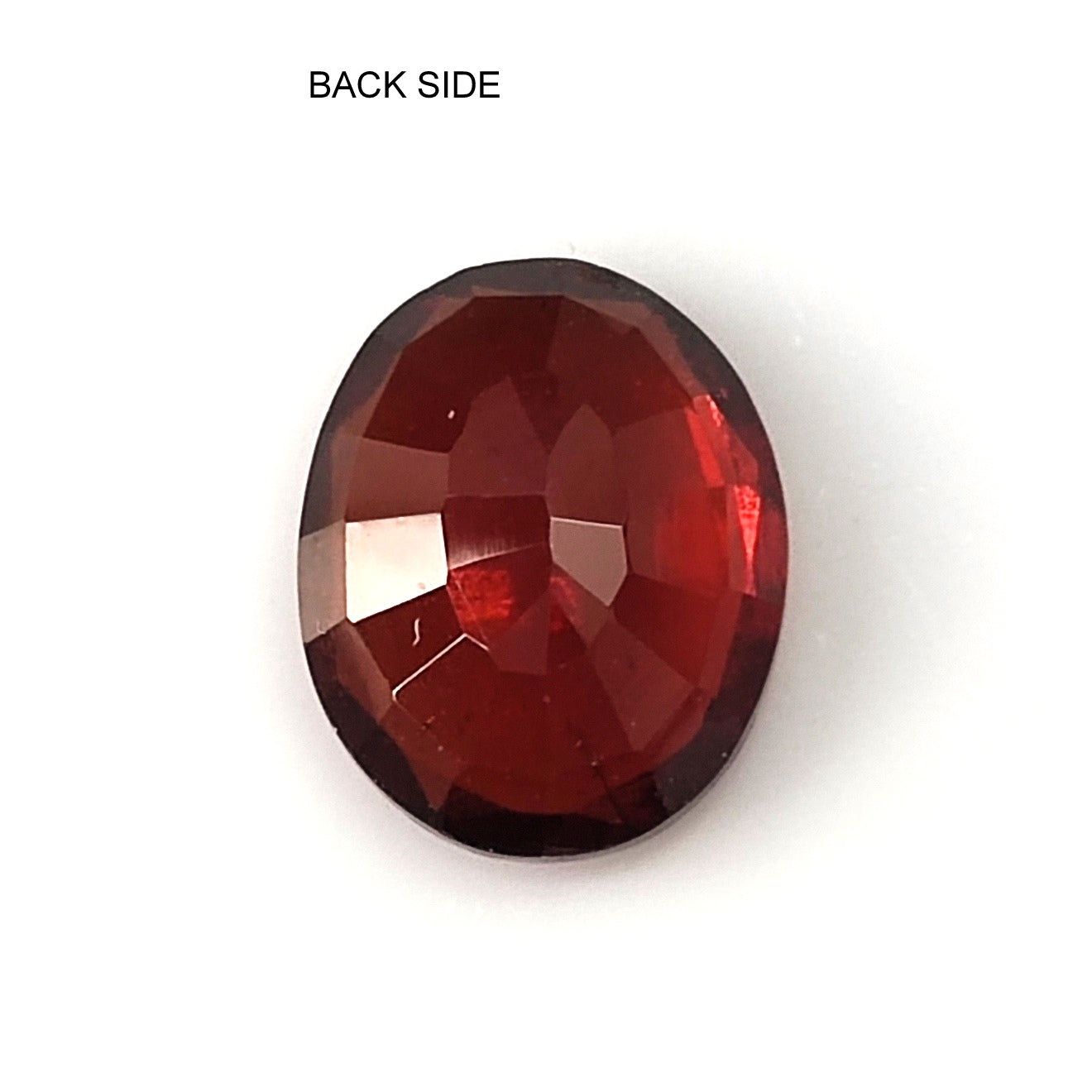3.40 CARAT 8.6X10.7X4 (WXLXB) NATURAL OVAL CUT HESSONITE GARNET