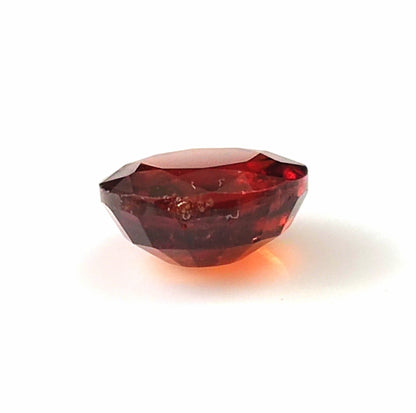 3.0 Carat 8.6X8.6X4.3 (WXLXB) Round cut Natural Hessonite Garnet