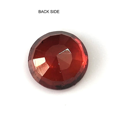 3.0 Carat 8.6X8.6X4.3 (WXLXB) Round cut Natural Hessonite Garnet