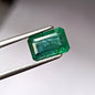 2.10 Carat 5.9X8.8X4.4 (WXLXD) Natural Zambian Emerald Cut Emerald