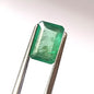1.65 Carat 6X9X3.2 (WXLXD) Natural Zambian Emerald Cut Emerald