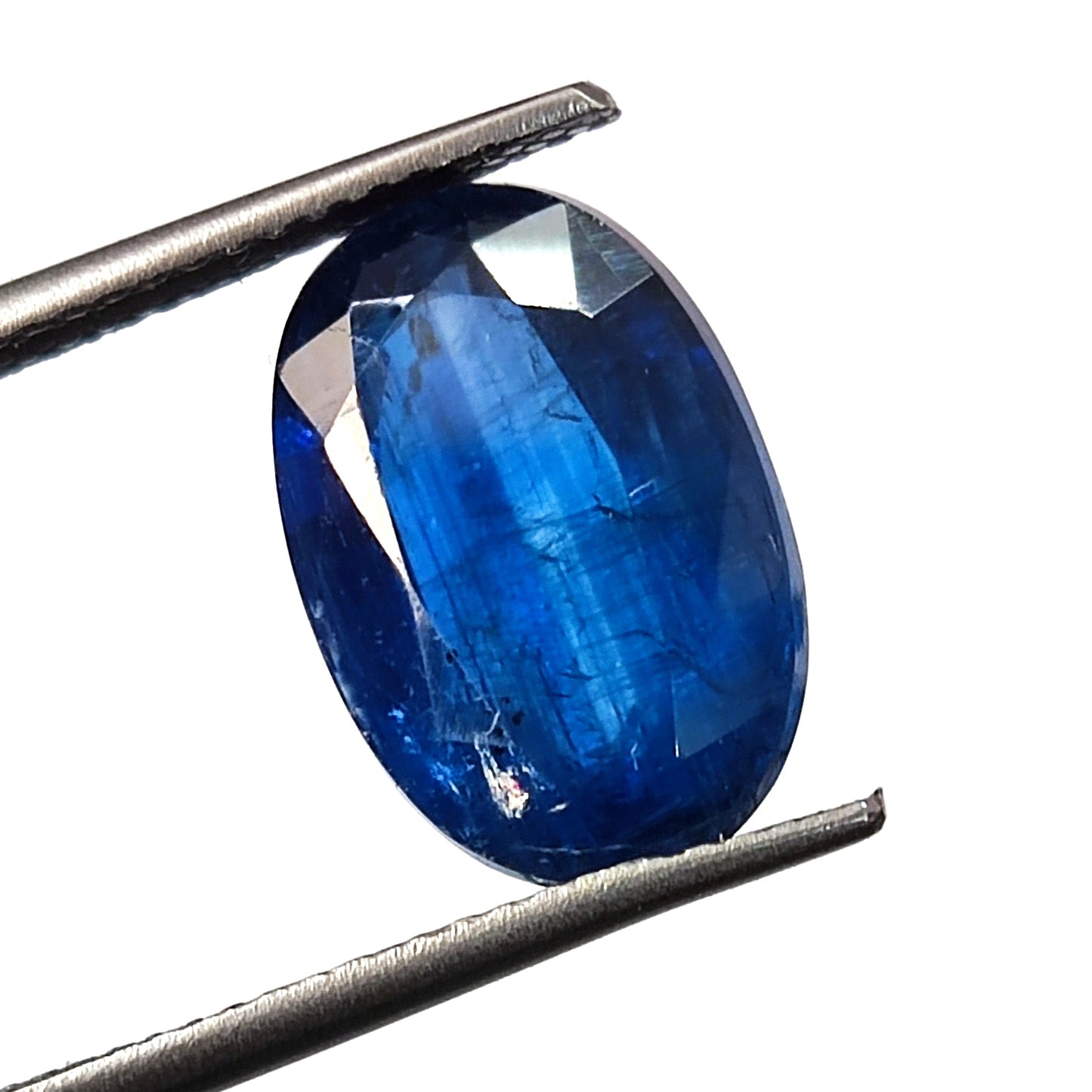 5.90 CARAT 9X13X5.4 (WXLXD) NATURAL OVAL CUT KYNITE GEMSTONE