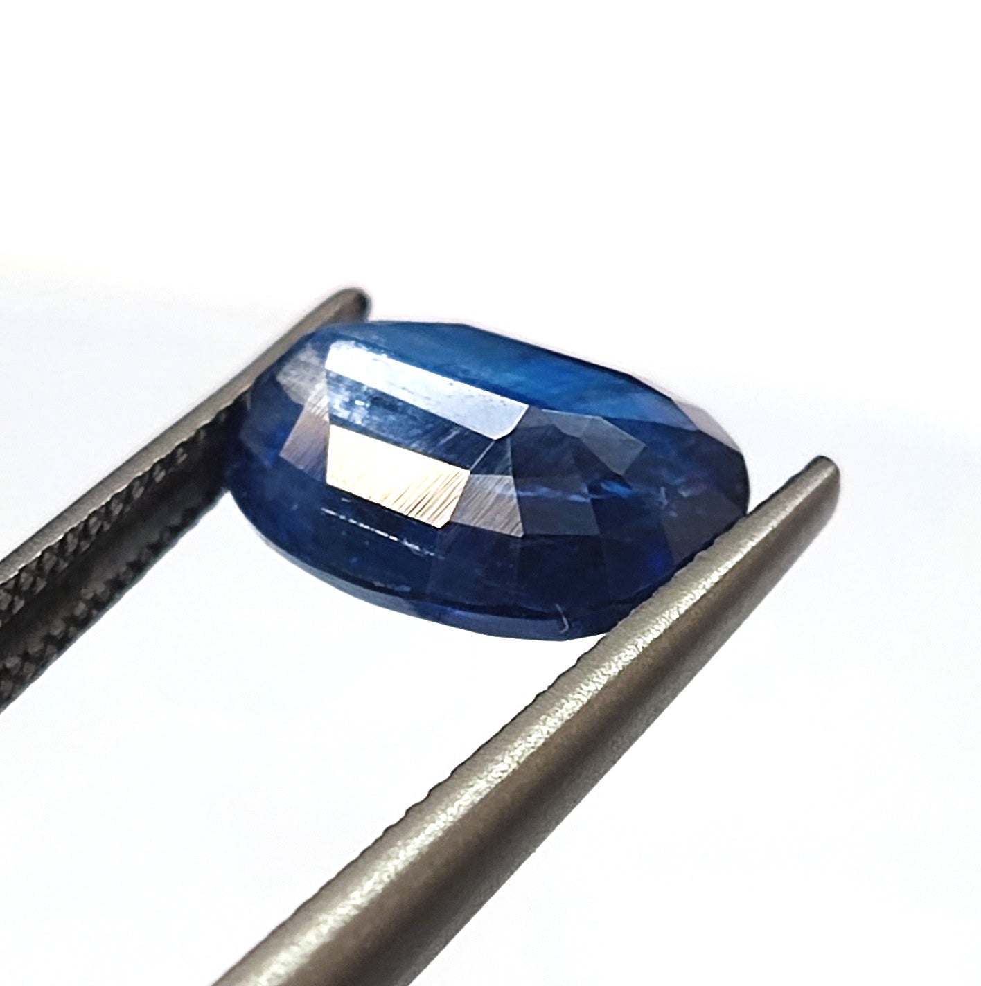 5.90 CARAT 9X13X5.4 (WXLXD) NATURAL OVAL CUT KYNITE GEMSTONE