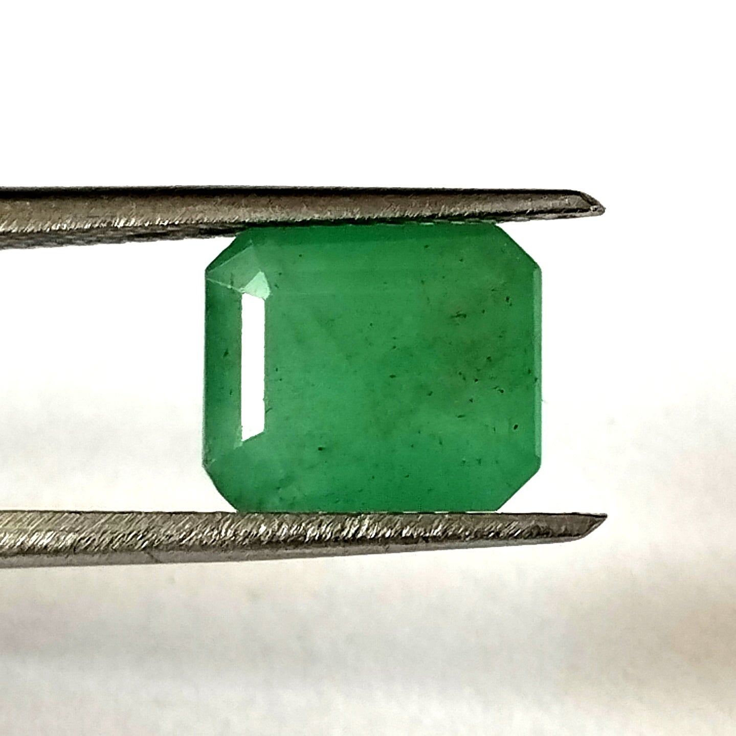 3.05 Carat 7.6X9.1X5.3 (WXLXD) Natural Zambian Square Octagon Cut Emerald