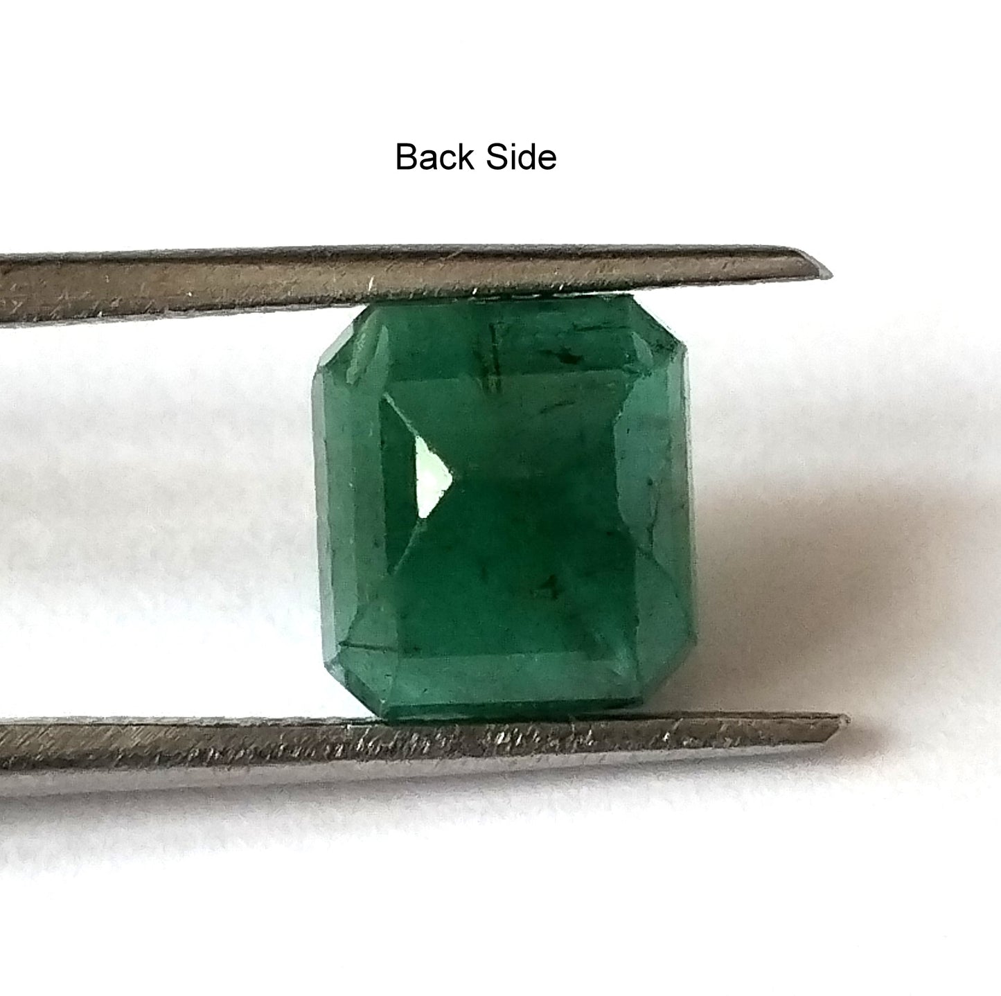 3.40 Carat 7.8X8.7X6 (WXLXD) Natural Zambian Square Octagon Cut Emerald