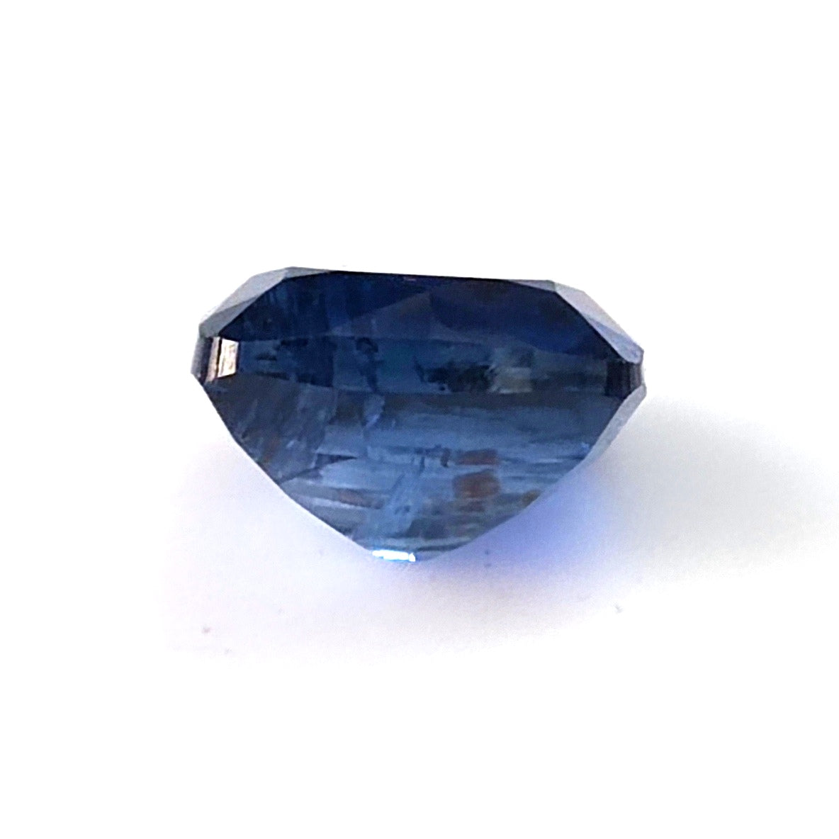 4.75 CARAT 9X9X5.9 (WXLXB) NATURAL CUSHION CUT KYNITE