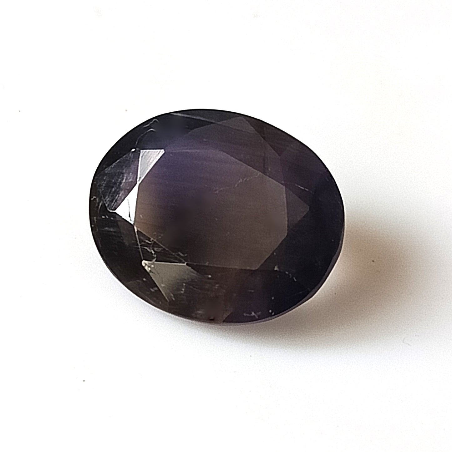 10.0 Carat 14X17X7.1 (WXLXD) Natural Faceted Oval Cut Iolite